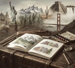 Drawing North America | Artistic Locations from Coast to Coast