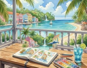 Drawing the Caribbean | Colorful Islands for Creative Travelers