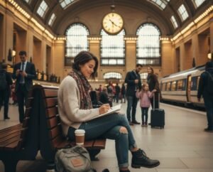 Drawing at the Train Station | Art Begins Before You Start