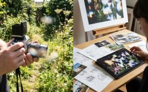 Creative Camera Use for Creating Art Later